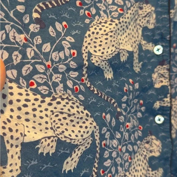 Printfresh Leopard Women’s Pajama Set Size Small- Small hidden flaw - Picture 4 of 6